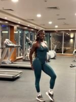 Bodybuilding seamless pant’s set pants and top (set) - Image 2