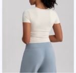 Yoga top with a chest pad(top) - Image 11