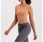 Yoga top with a chest pad(top) - Image 6